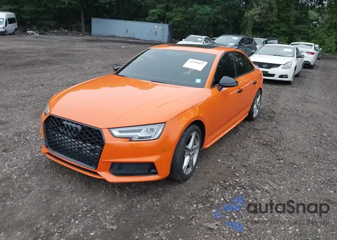 2018 Audi S4 Premium Plus из США, поврежденный, VIN WAUB4AF49JA001864